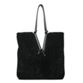 BOTTEGA VENETA SHEARLING REVERSIBLE TOTE BAG