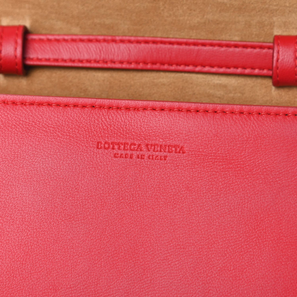 BOTTEGA VENETA MAXI INTRECCIATO LAMBSKIN MINI CASSETTE CROSSBODY