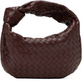 BOTTEGA VENETA INTRECCIATO JODIE LAMBSKIN LEATHER BAG