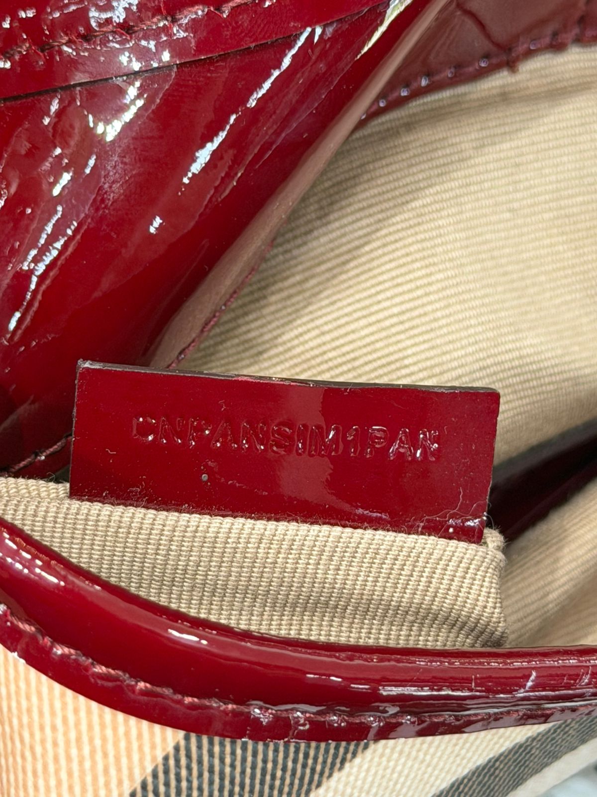 BURBERRY NOVA CHECK BROOKE LARGE HOBO BAG