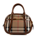 BURBERRY CHECK ORCHARD BOWLING BAG