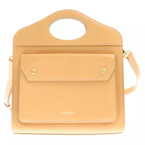BURBERRY MINI LEATHER POCKET 2WAY CROSSBODY BAG