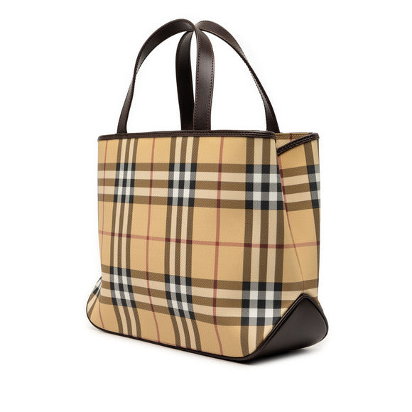 BURBERRY NOVA CHECK TOTE BAG