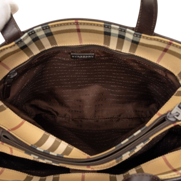BURBERRY NOVA CHECK TOTE BAG