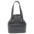BURBERRY VINTAGE LEATHER SHOULDER BAG