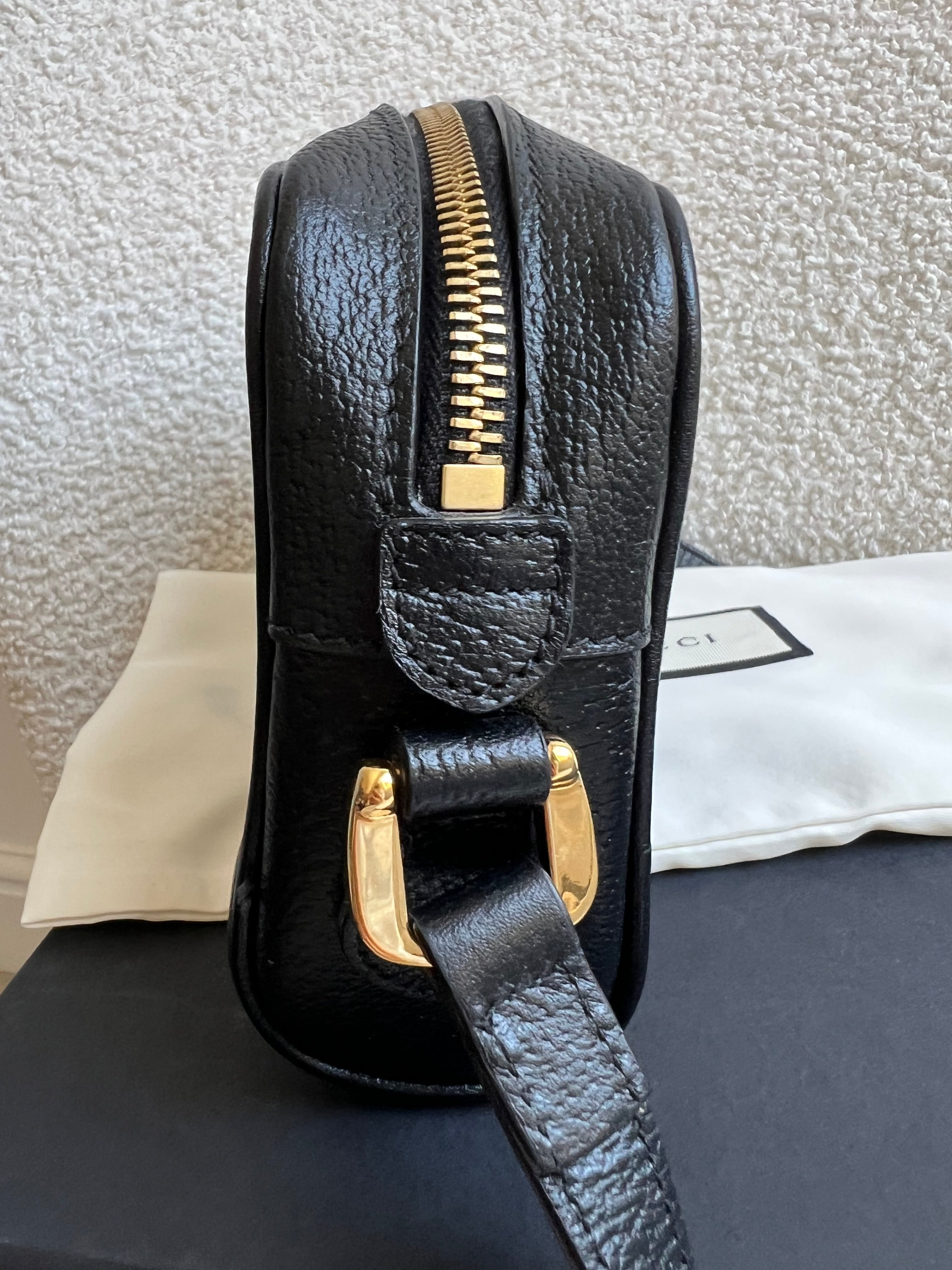 Gucci GG Black Ophidia Mini Shoulder Bag