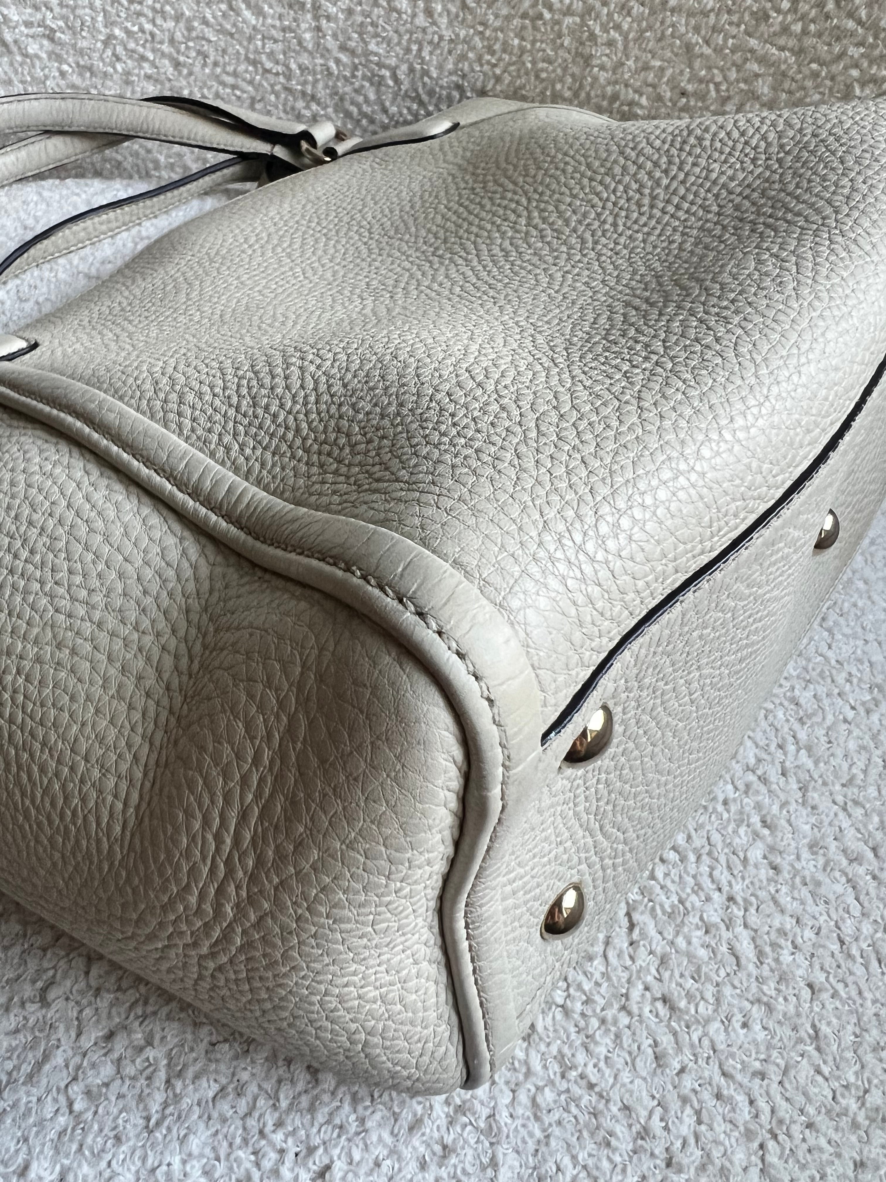 Gucci Soho Tote in Eggshell