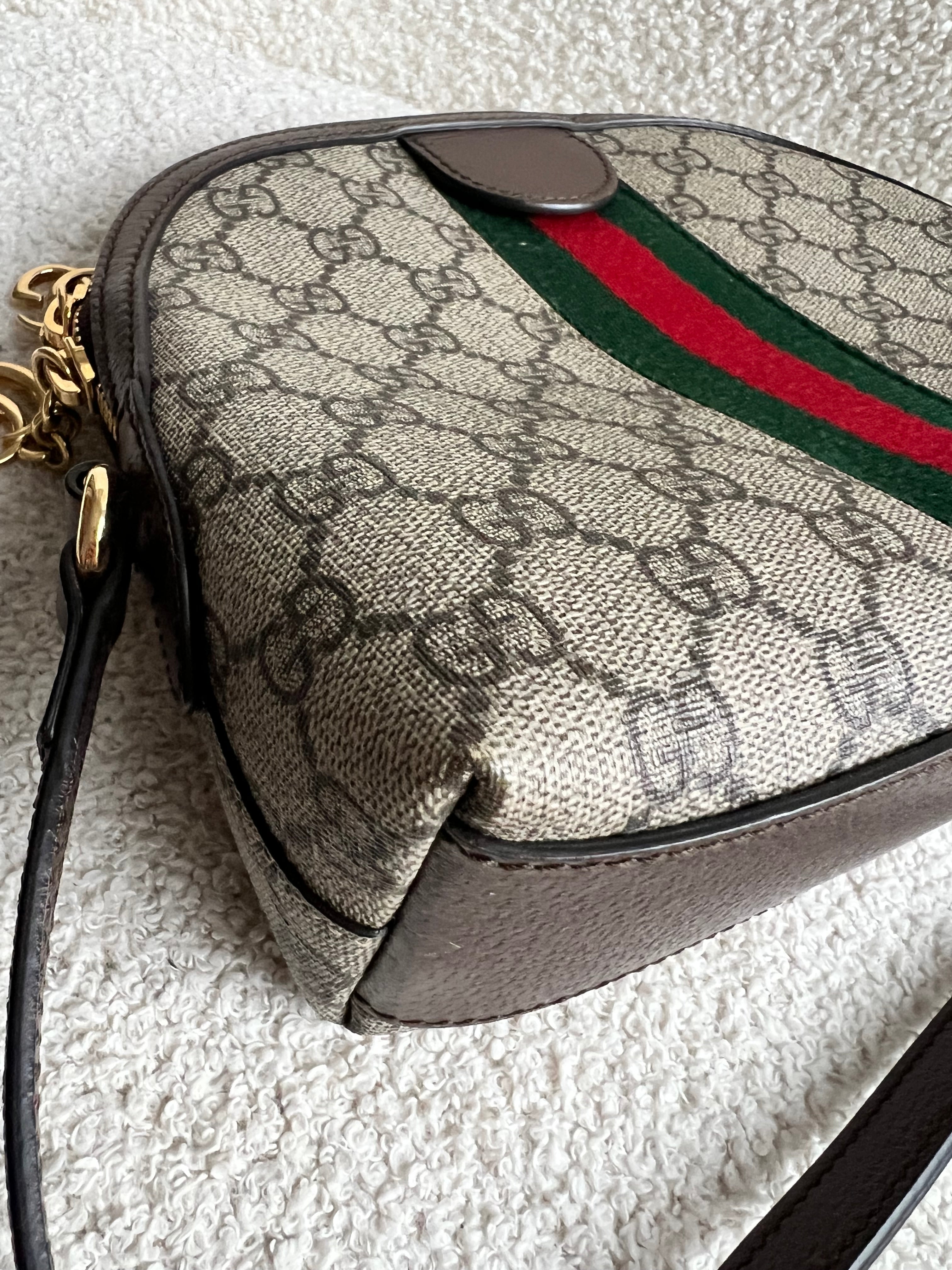Gucci Ophidia GG Supreme Rounded Top Shoulder Bag (RRP £1,380)