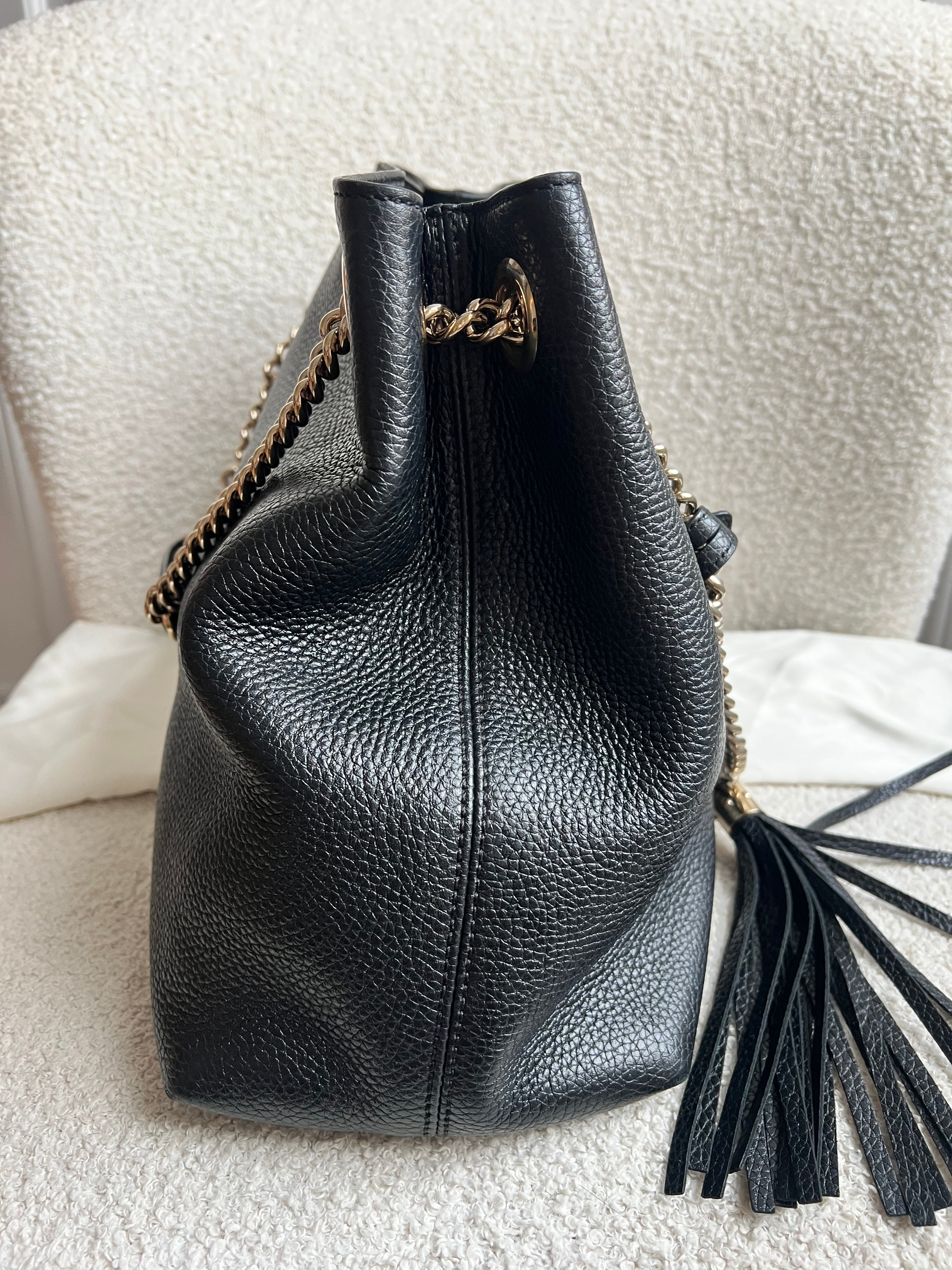 Gucci Black Soho Chain Tote (RRP £1350)