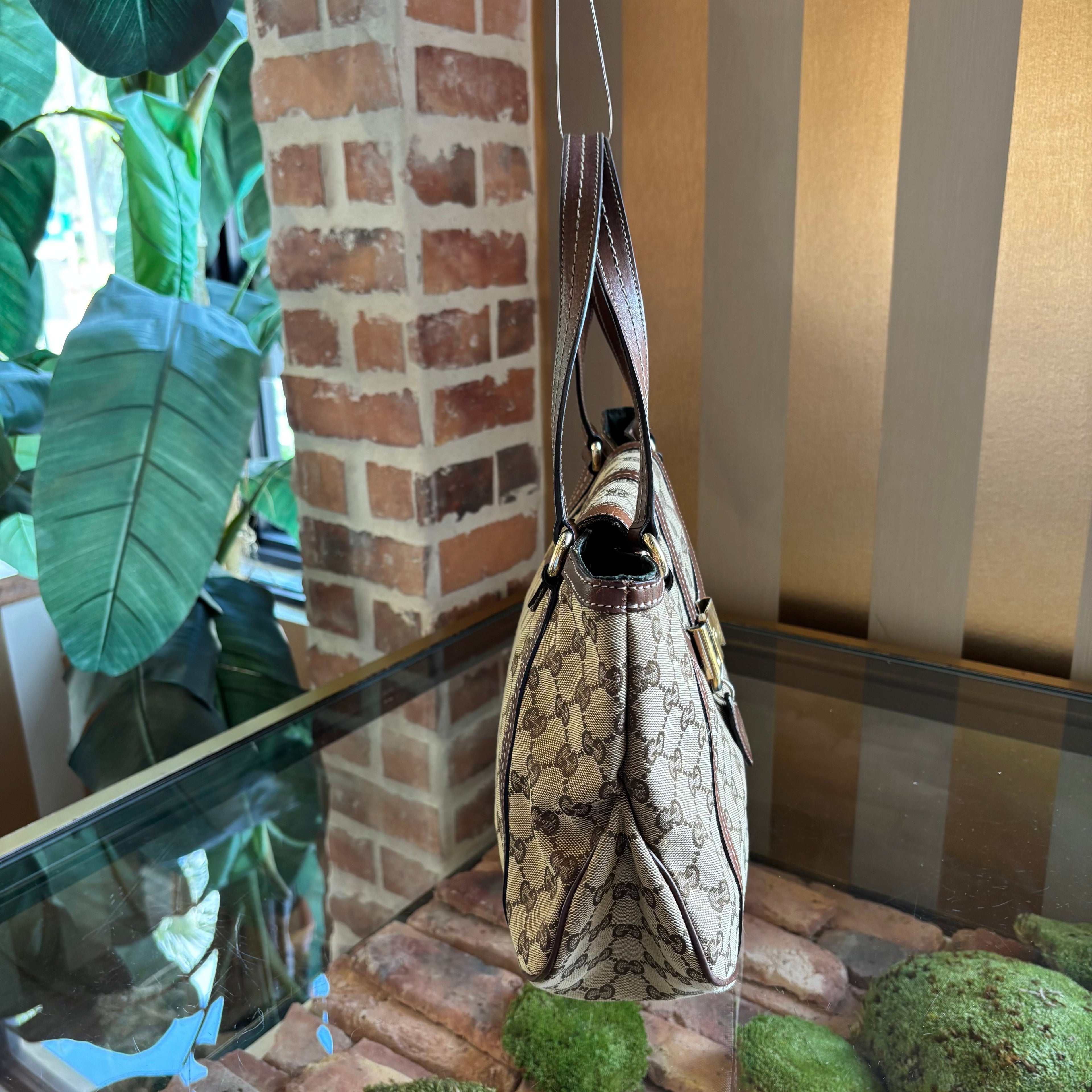 GUCCI Brown Duchessa Tote