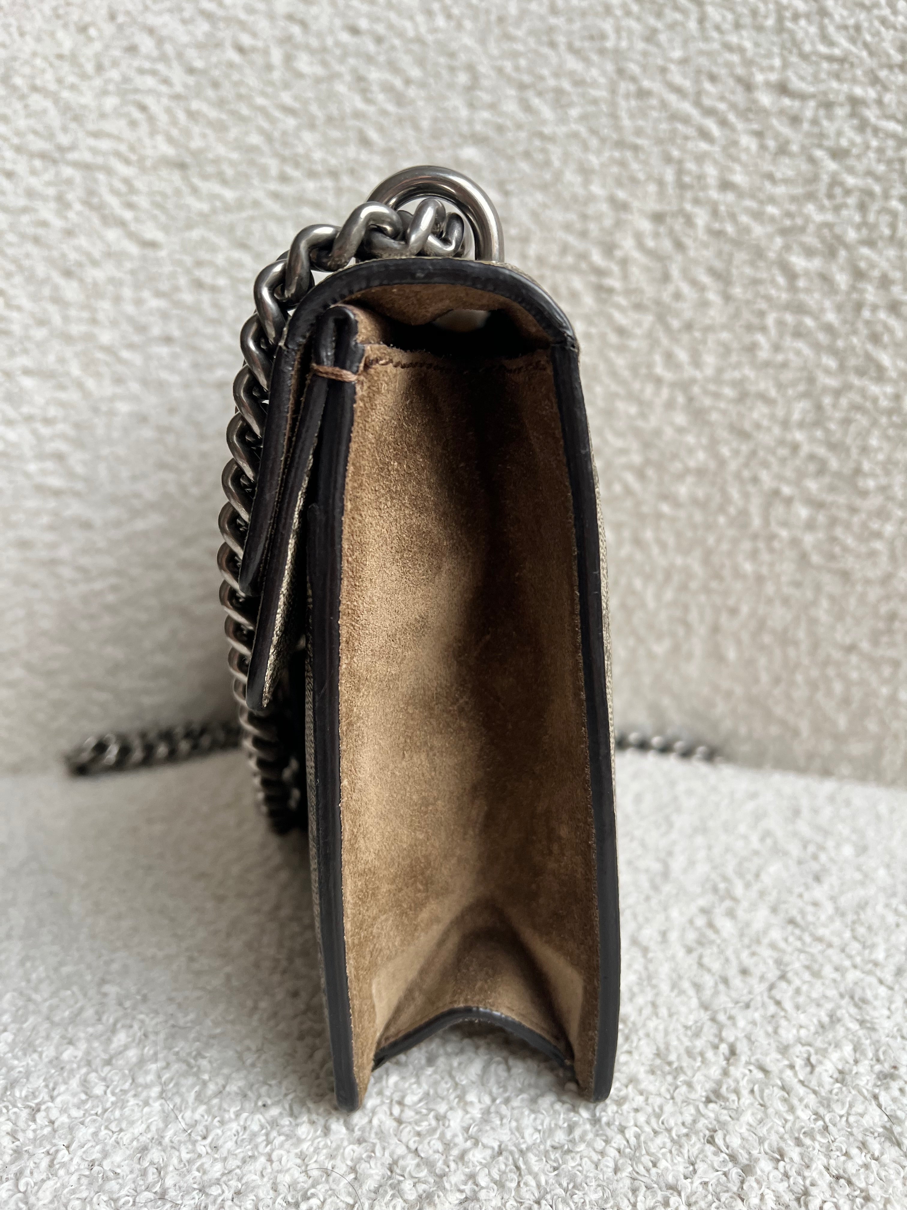 Gucci Dionysus GG Supreme Mini Shoulder Bag (RRP £1,890)