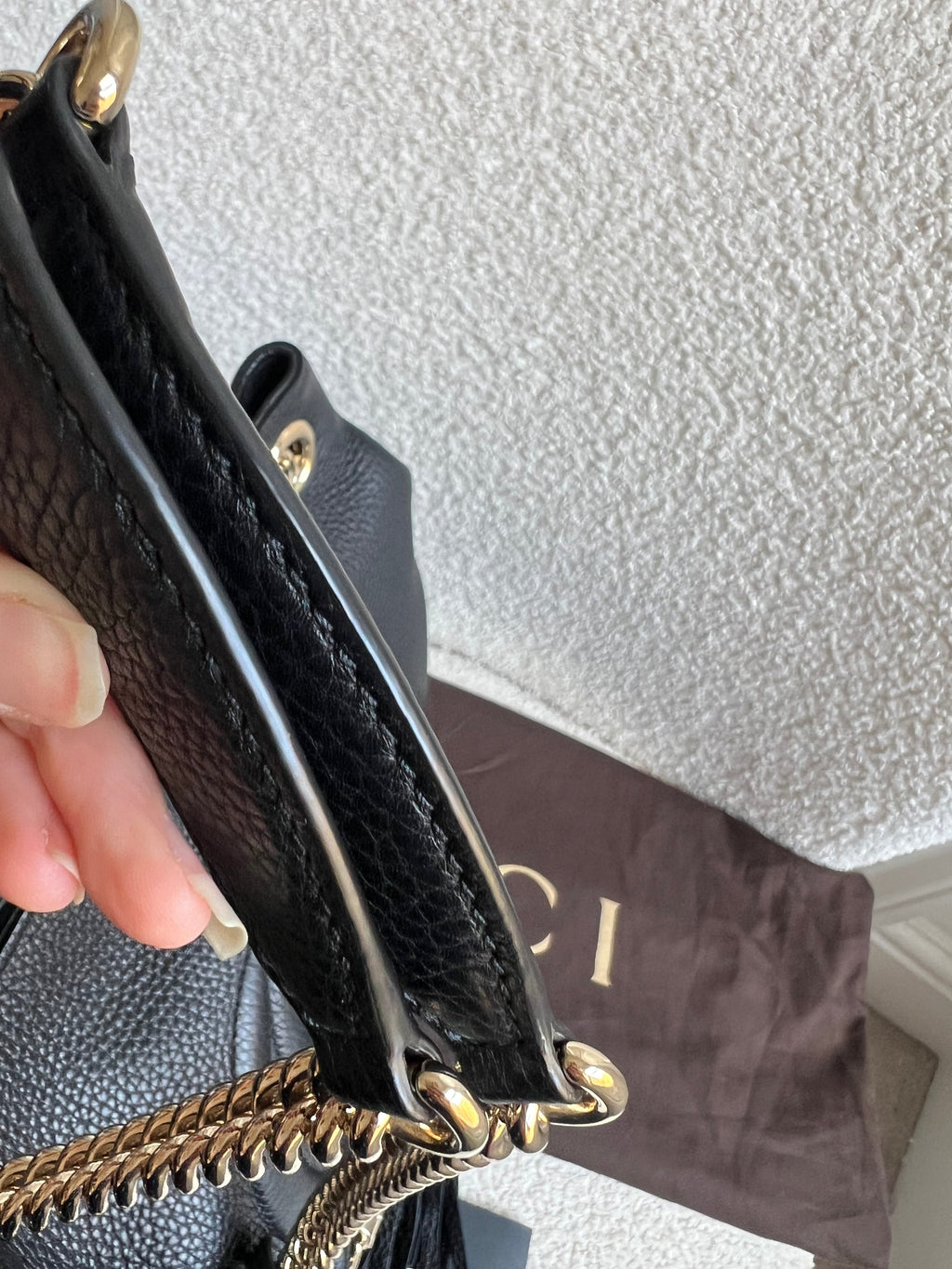 Gucci Black Soho Chain Tote (RRP £1350)