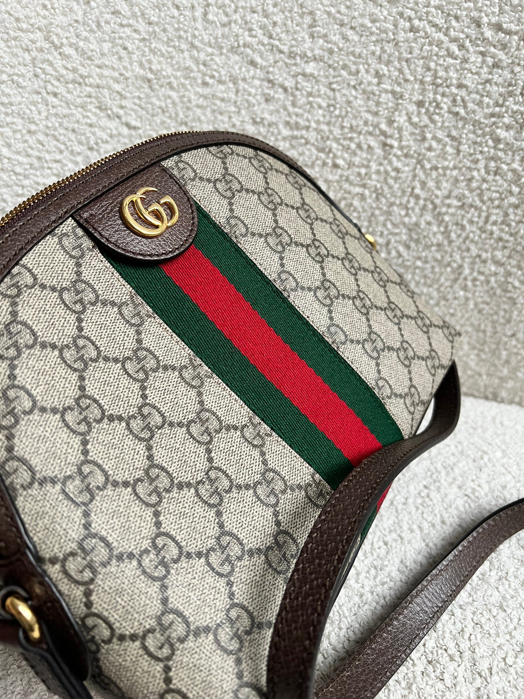 Gucci Ophidia GG Supreme Rounded Top Shoulder Bag (RRP £1,380)