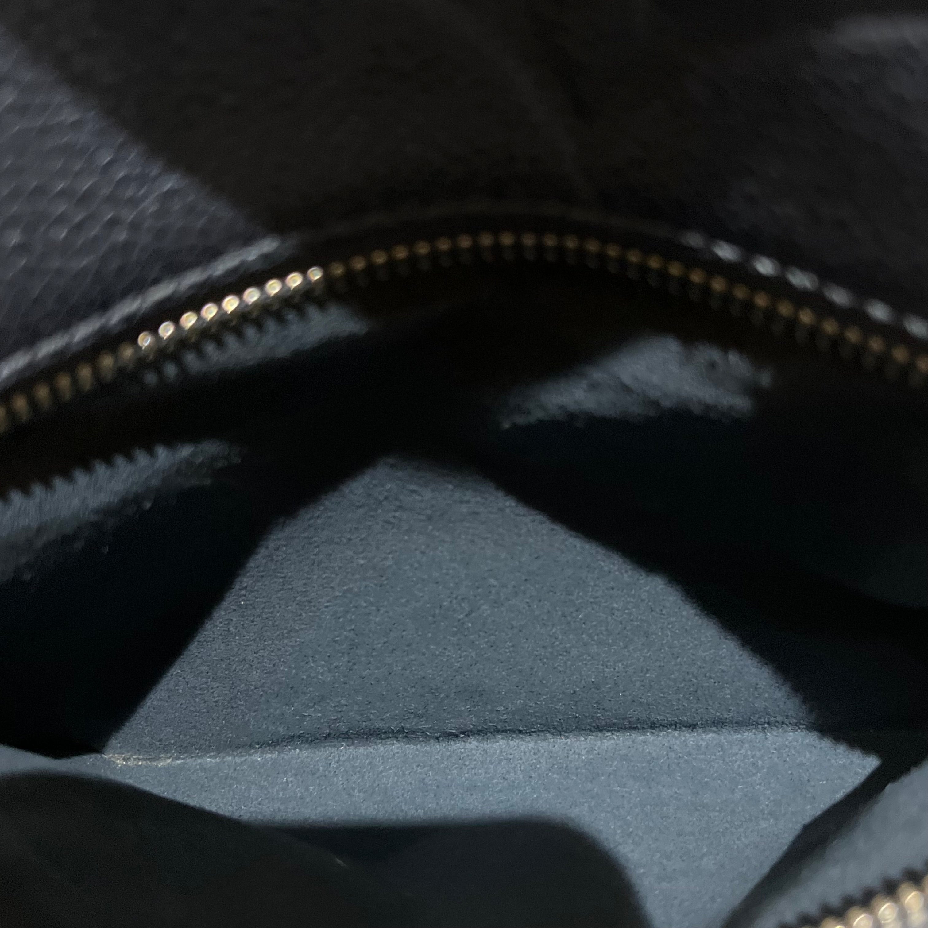 LOUIS VUITTON Metallic Pochette Metis Monogram Empreinte Embossed Leather Crossbody