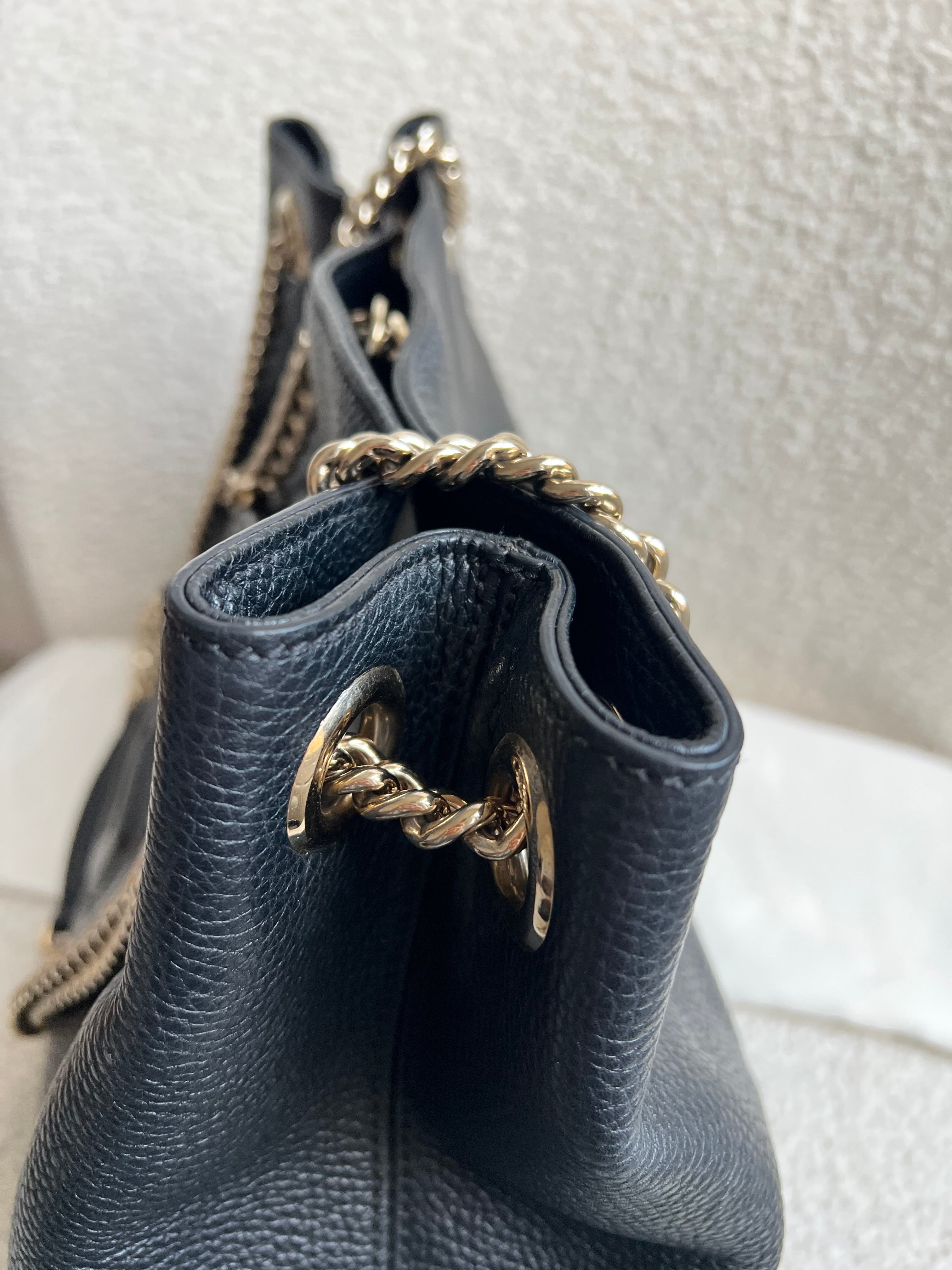 Gucci Black Soho Chain Tote (RRP £1350)
