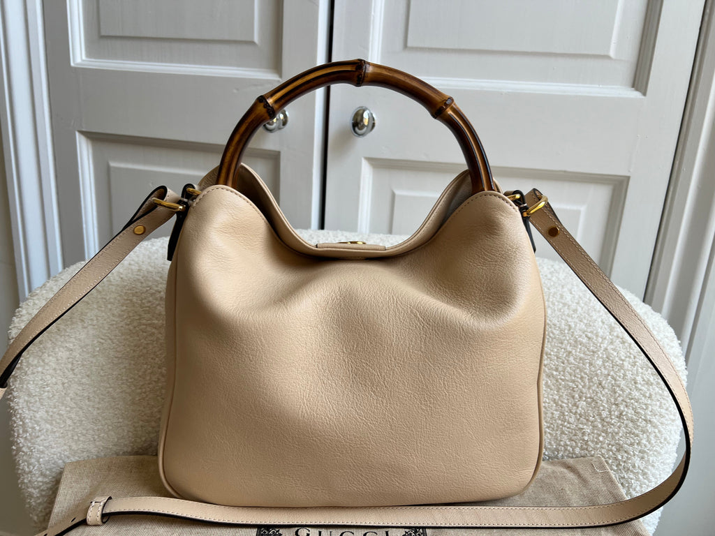 Gucci Cream Medium Diana Hobo (RRP £2110)