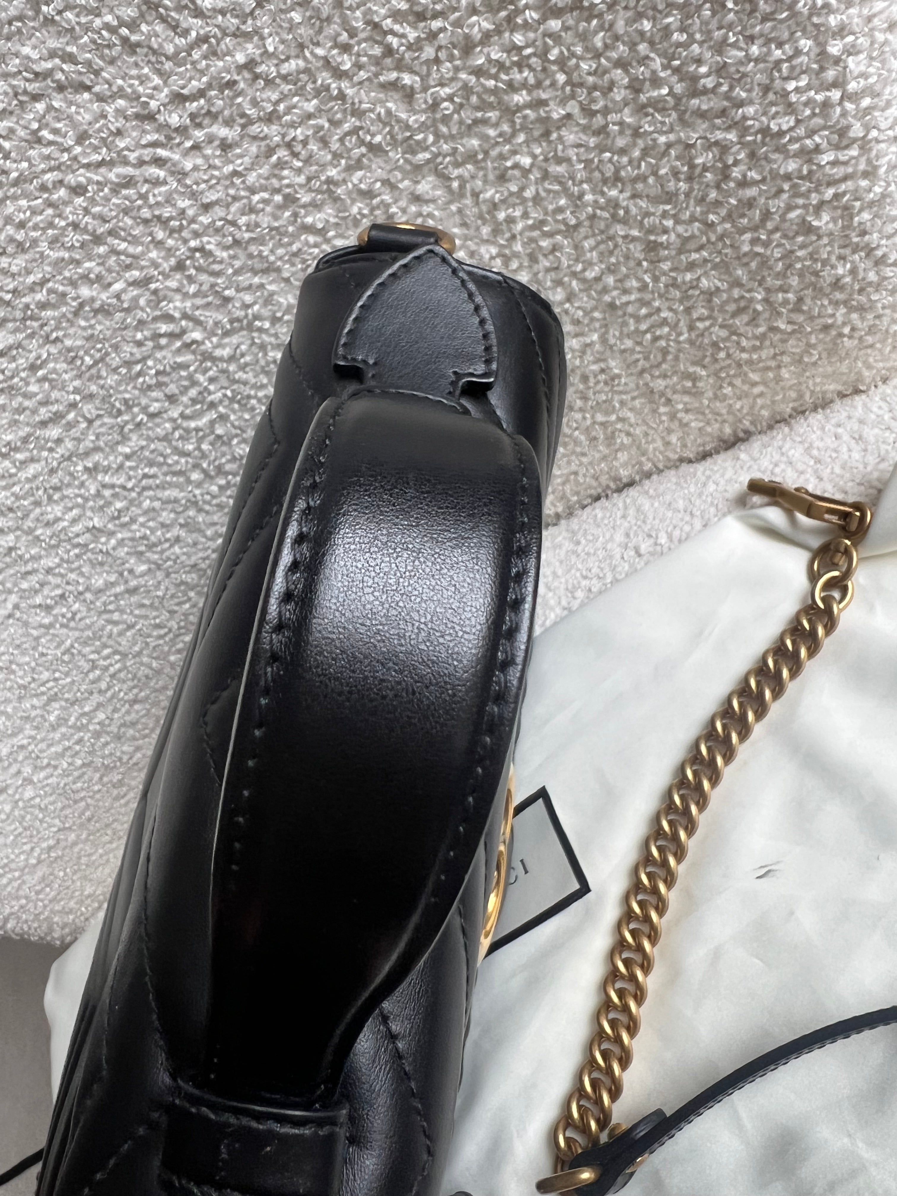 Gucci GG Black Small Top Handle Bag (RRP £2050)