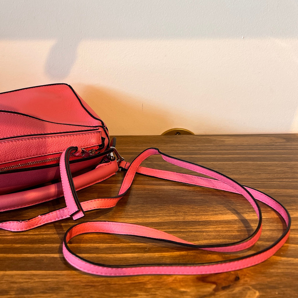 LOEWE Puzzle Mini Leather Shoulder Bag