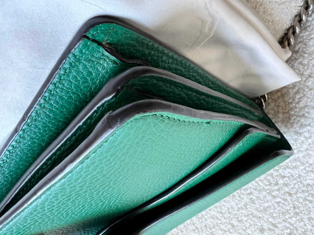 Gucci Dionysus GG Green Small Shoulder Bag (RRP £2,670)