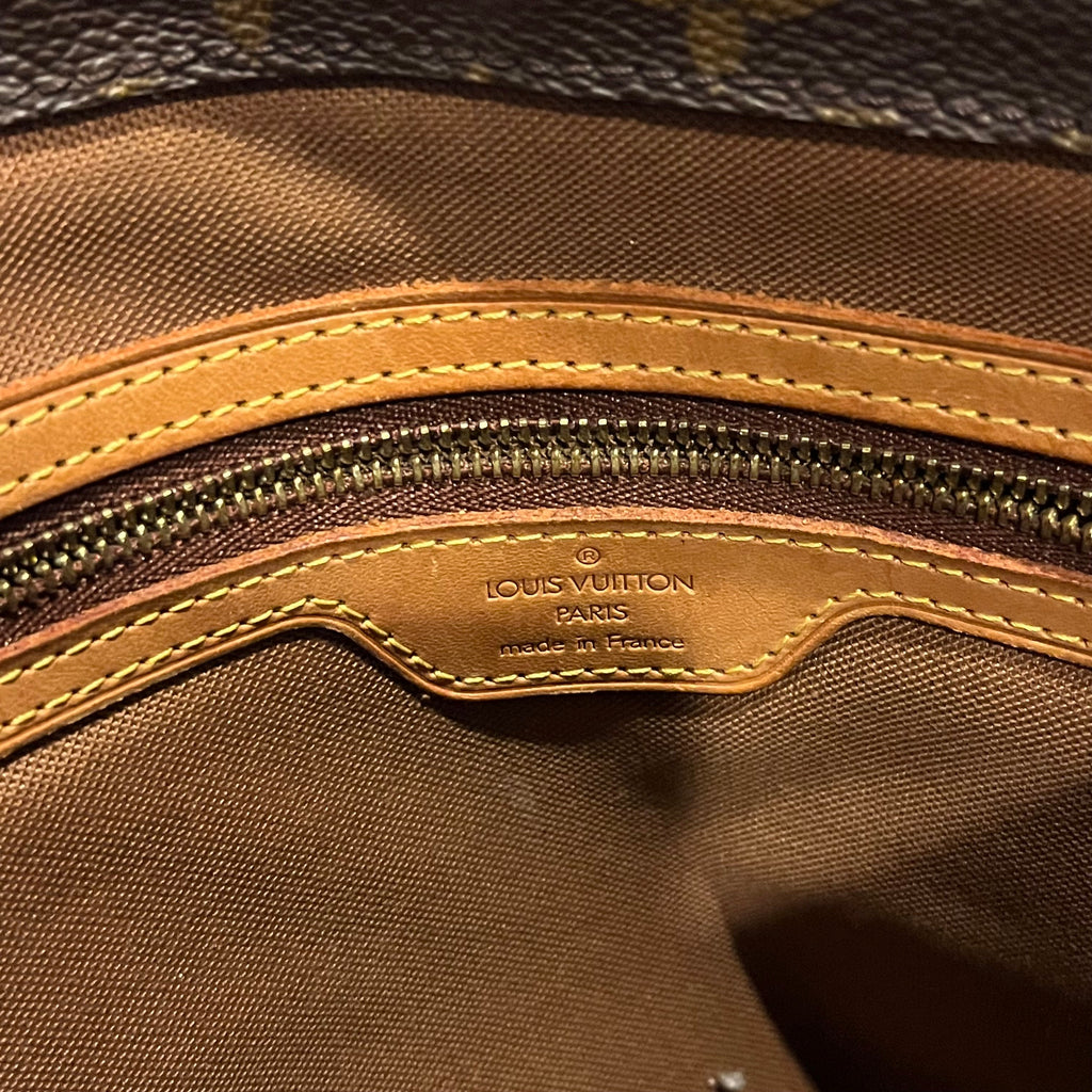 LOUIS VUITTON Piano MM Brown Monogram Canvas Tote