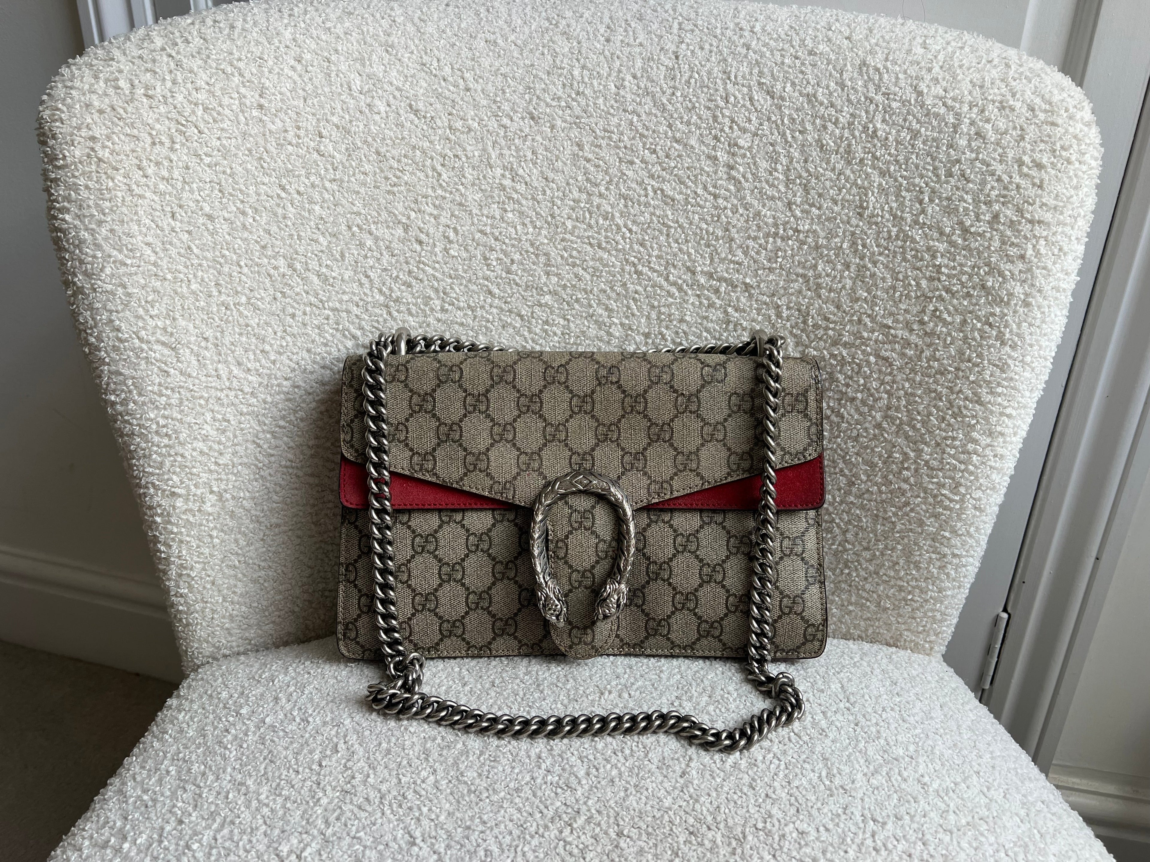 Gucci Dionysus GG Supreme Small Shoulder Bag (RRP £2,220)