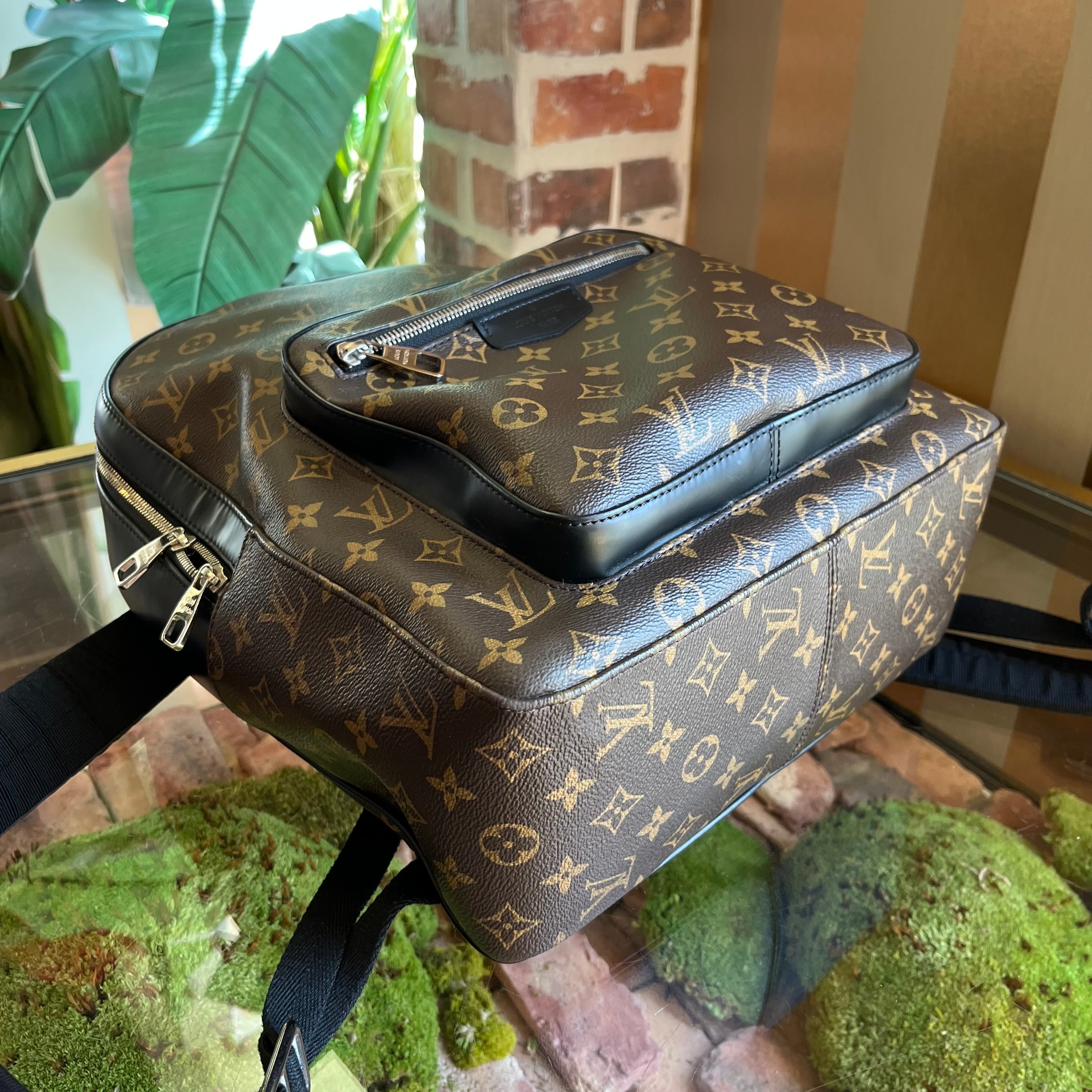 LOUIS VUITTON Josh Brown Monogram Canvas Backpack