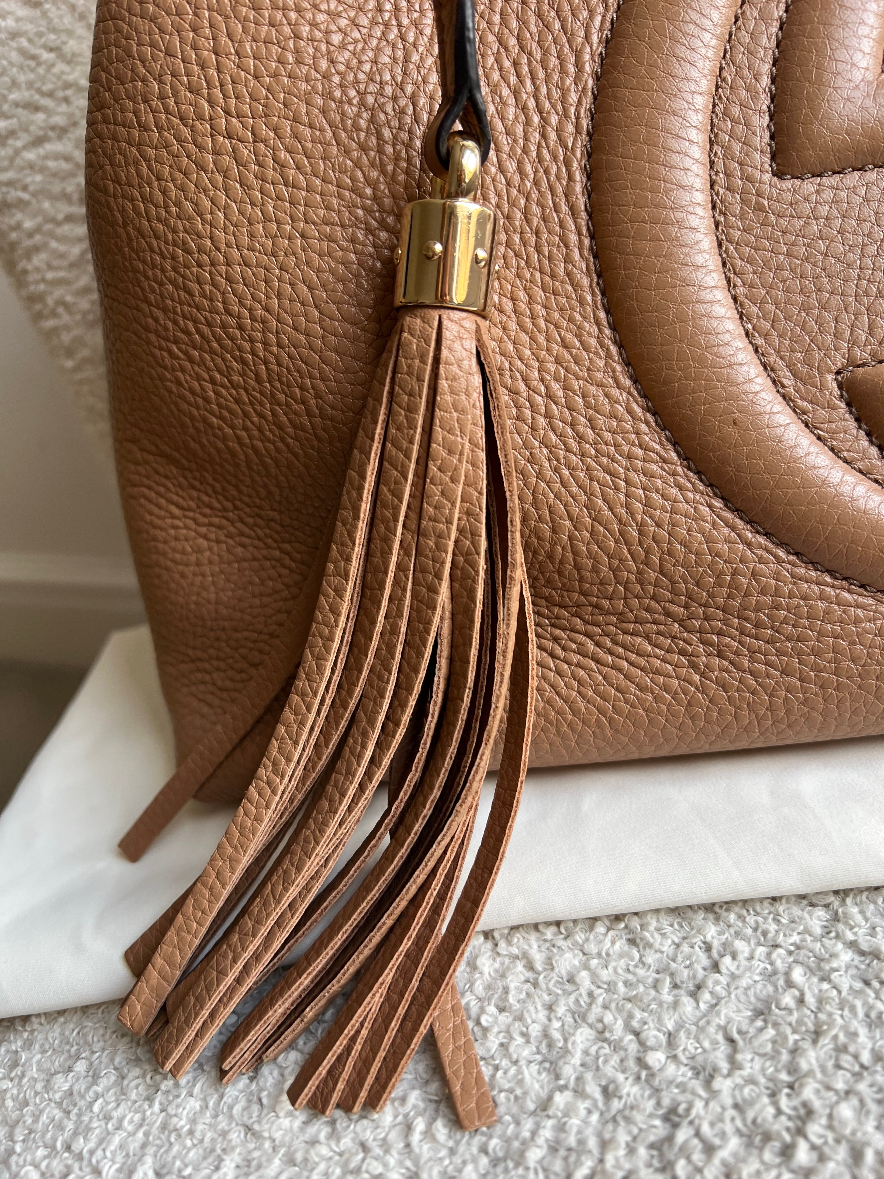 Gucci Rose Beige Soho Chain Tote (RRP £1350)