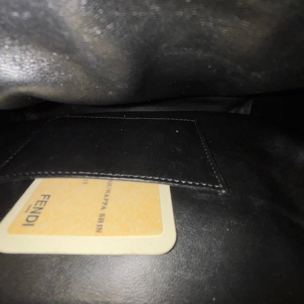 FENDI Black Mini Peekaboo