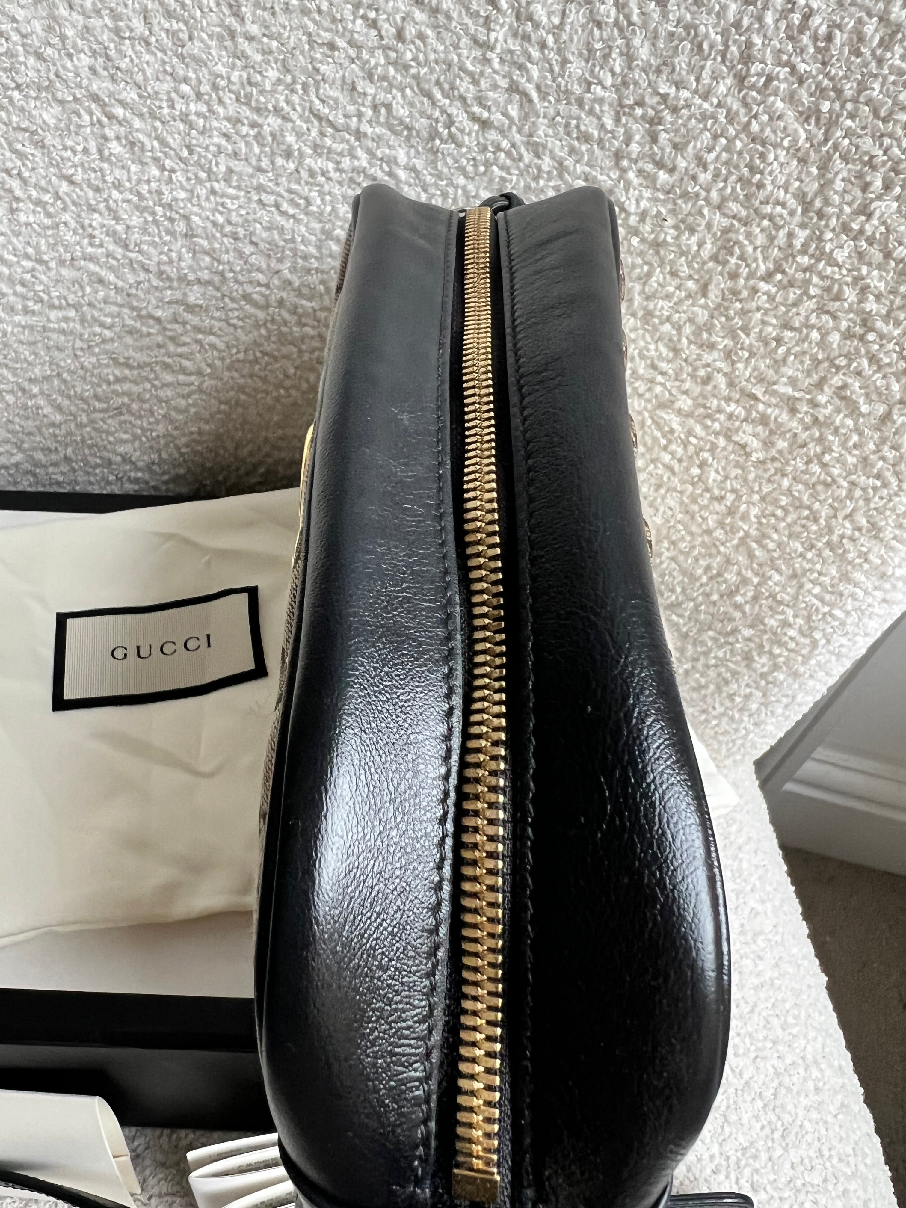 Gucci GG Marmont Canvas Small Shoulder Bag