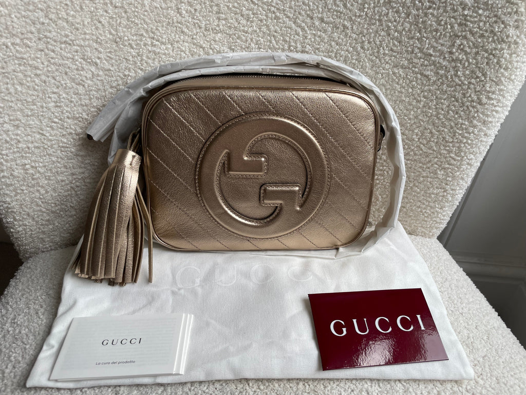 Gucci Gold Small Blondie Shoulder Bag (RRP £1380)