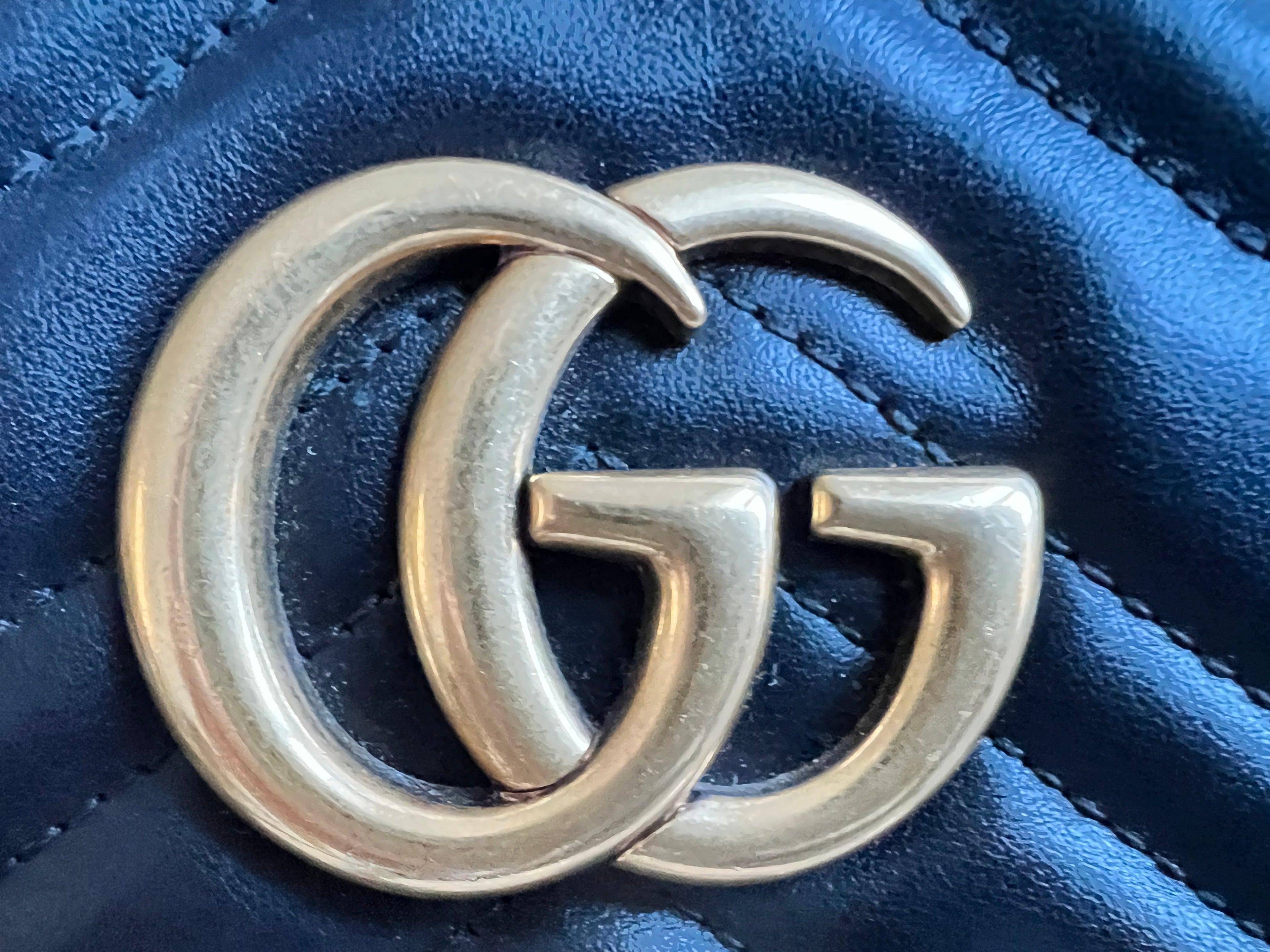 Gucci GG Black Marmont Small Shoulder Bag (RRP £1440)