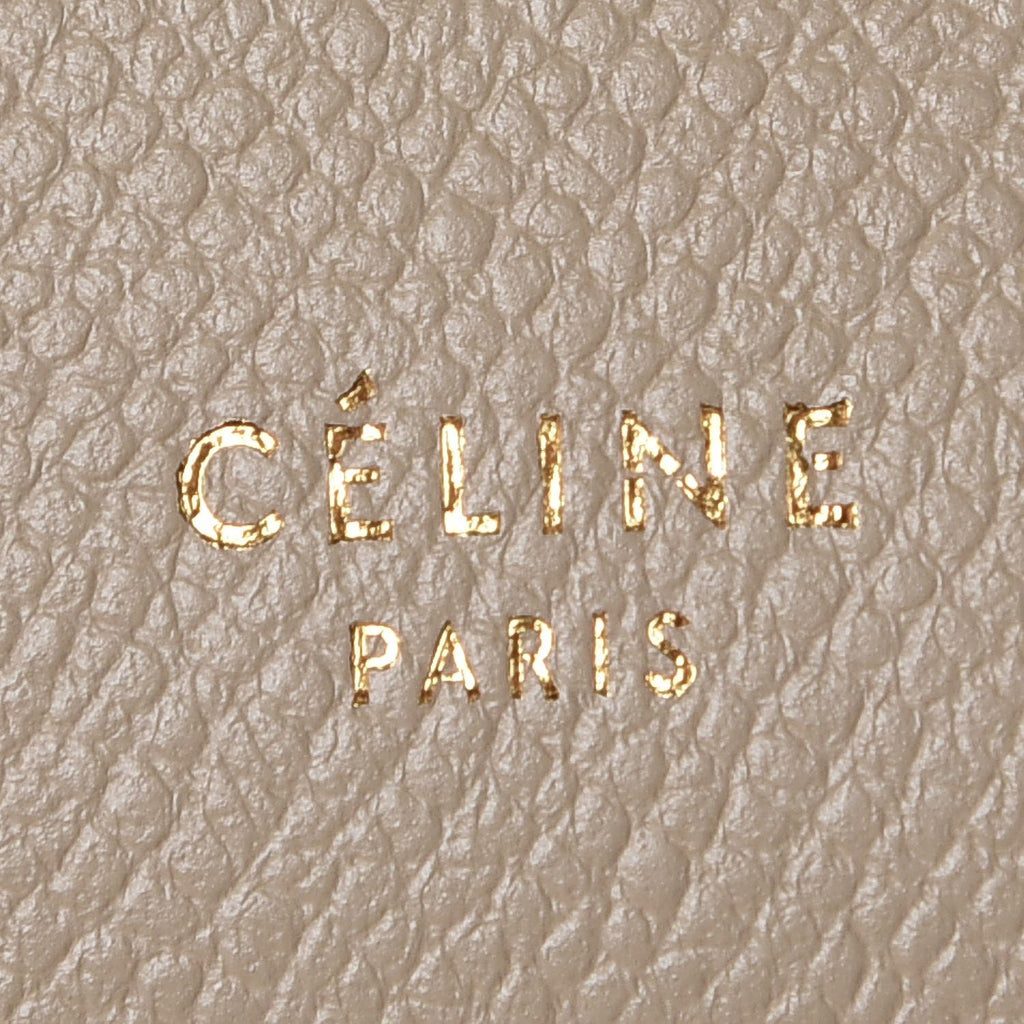 CÉLINE GRAINED CALFSKIN MICRO BELT BAG
