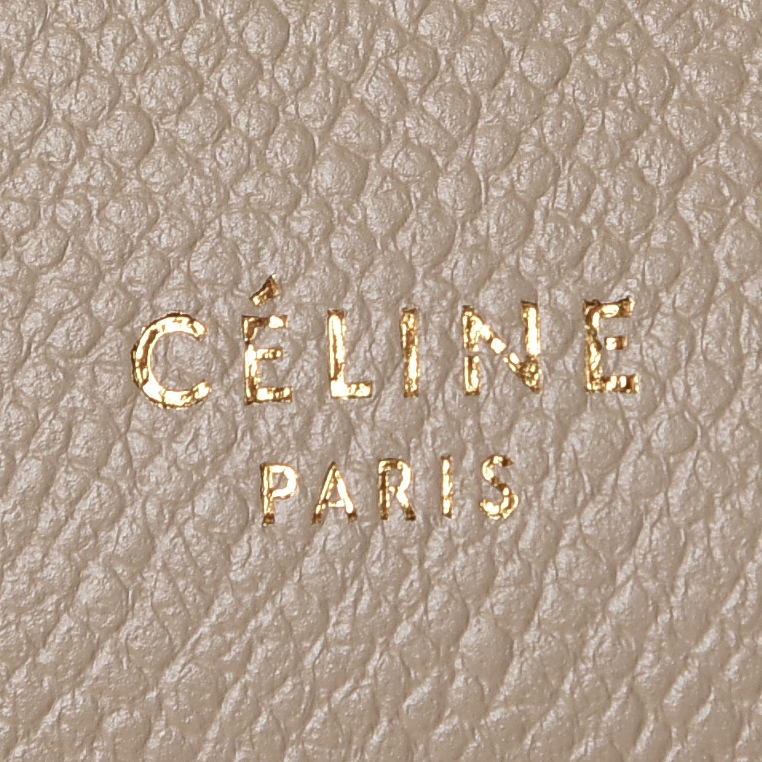 CÉLINE GRAINED CALFSKIN MICRO BELT BAG