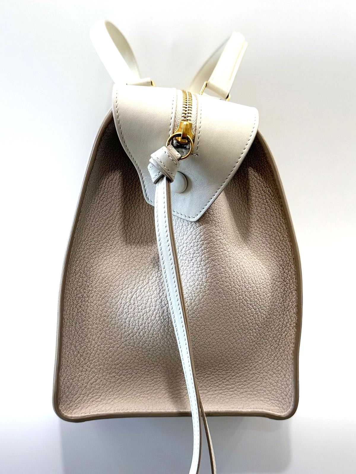 CÉLINE CALFSKIN LEATHER MEDIUM RING BAG