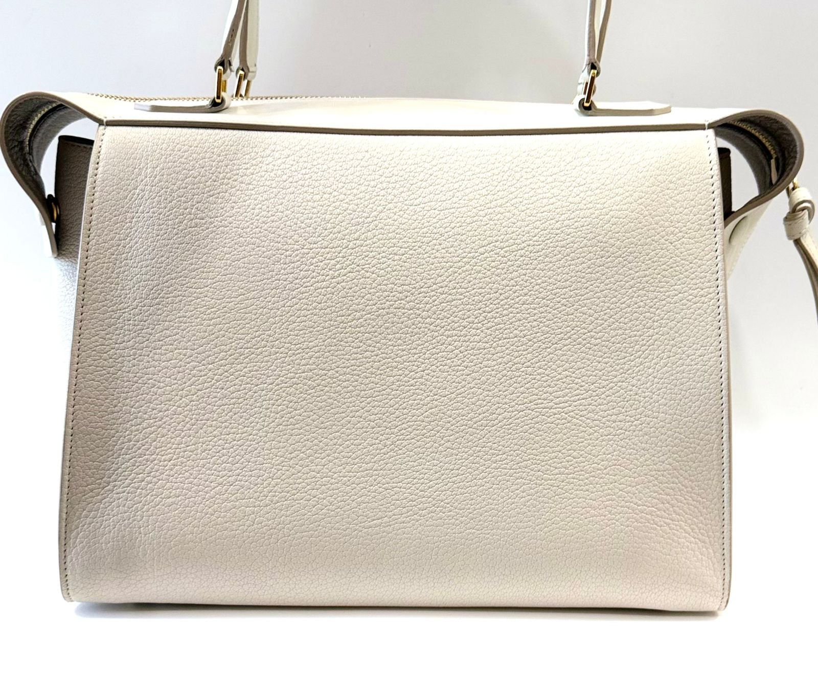 CÉLINE CALFSKIN LEATHER MEDIUM RING BAG