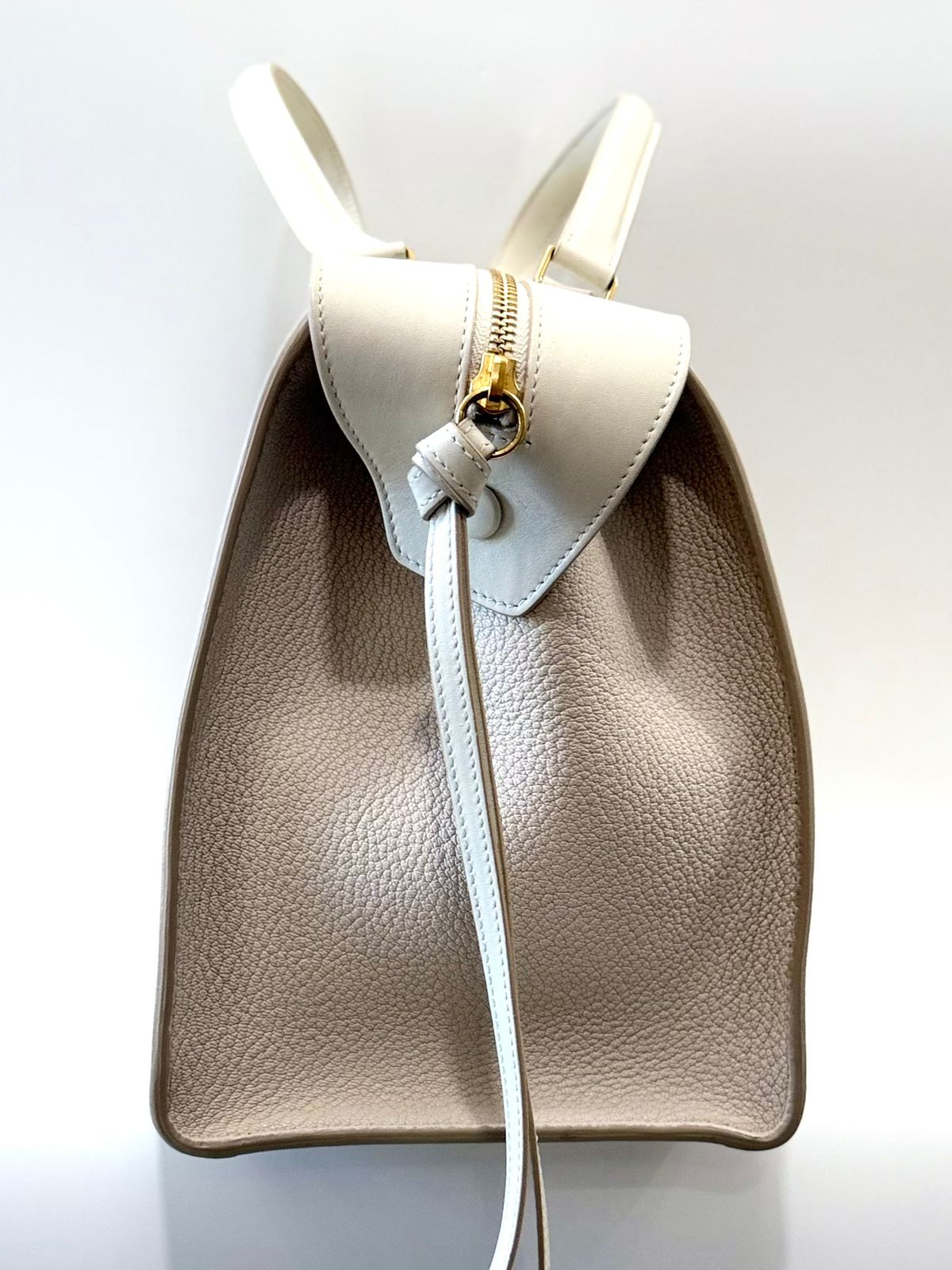 CÉLINE CALFSKIN LEATHER MEDIUM RING BAG