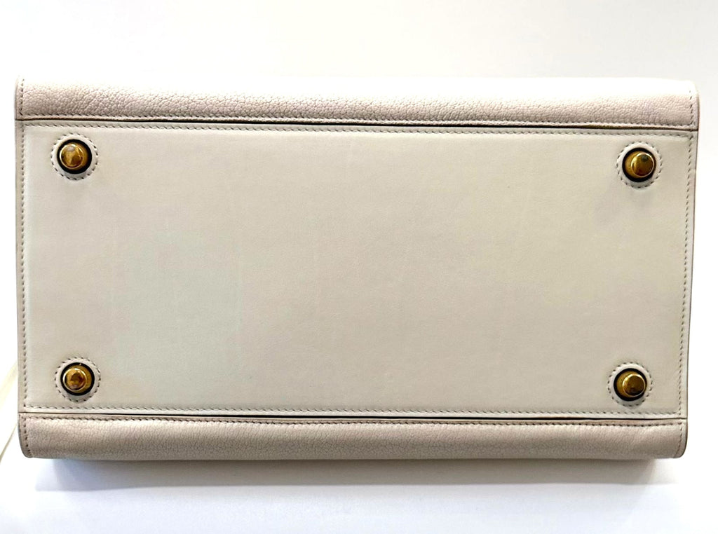 CÉLINE CALFSKIN LEATHER MEDIUM RING BAG