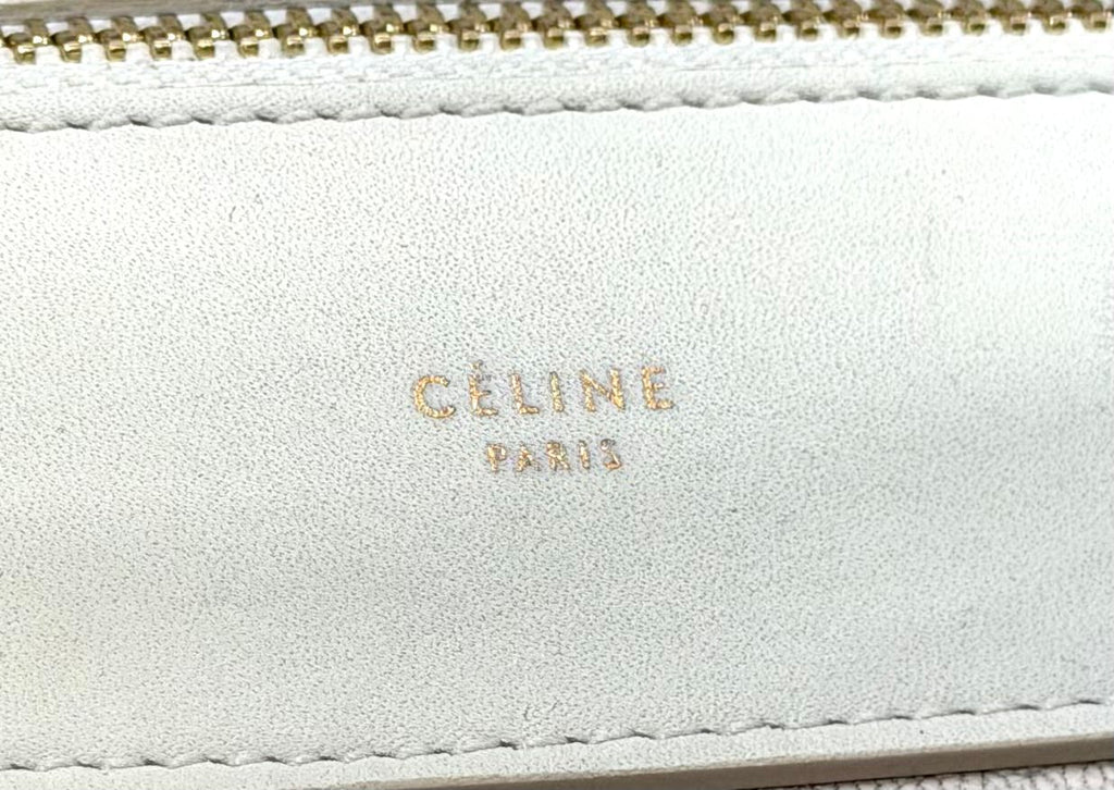 CÉLINE CALFSKIN LEATHER MEDIUM RING BAG