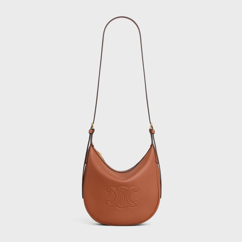 CÉLINE HELOÏSE CUIR TRIOMPH CALFSKIN LEATHER SHOULDER BAG