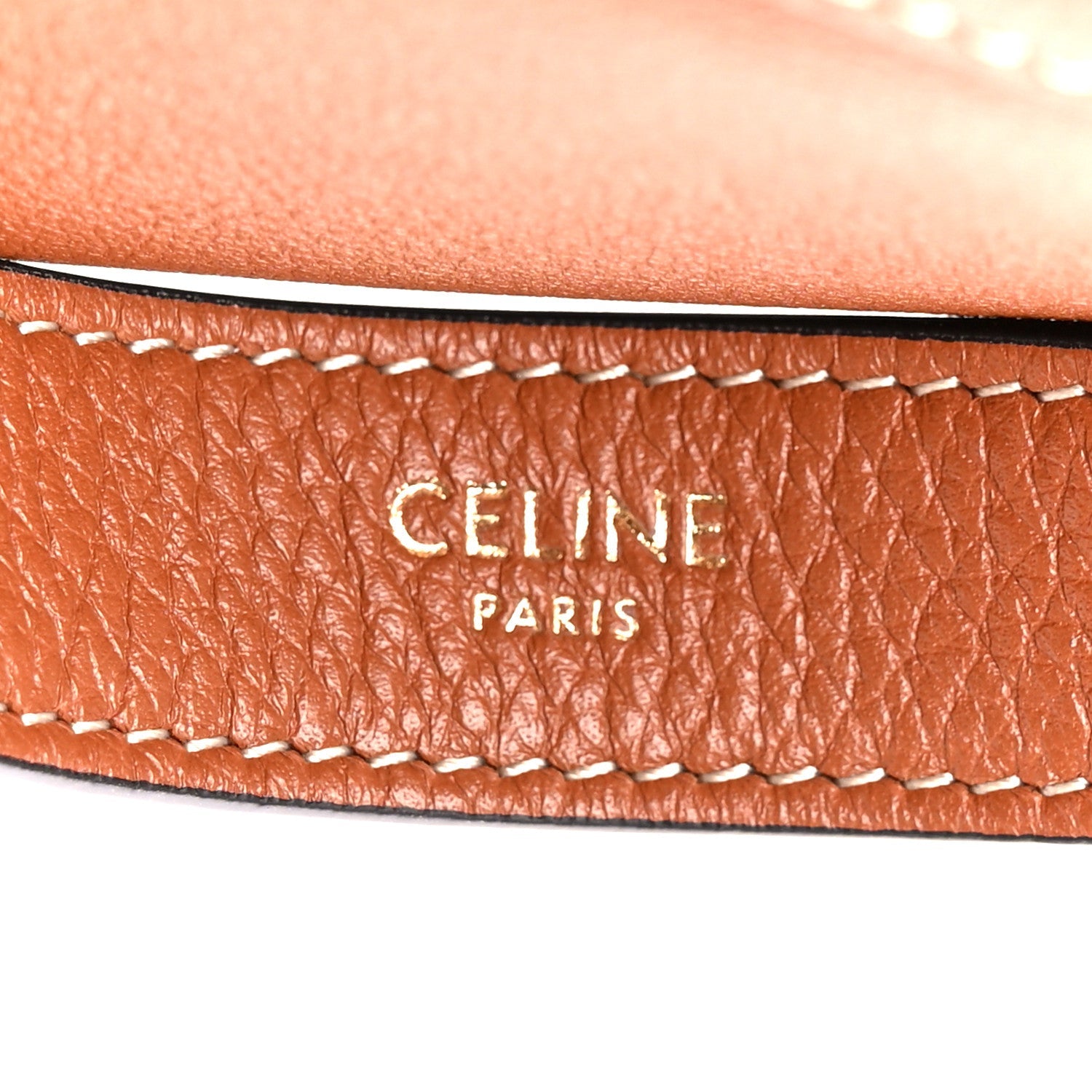 CÉLINE HELOÏSE CUIR TRIOMPH CALFSKIN LEATHER SHOULDER BAG