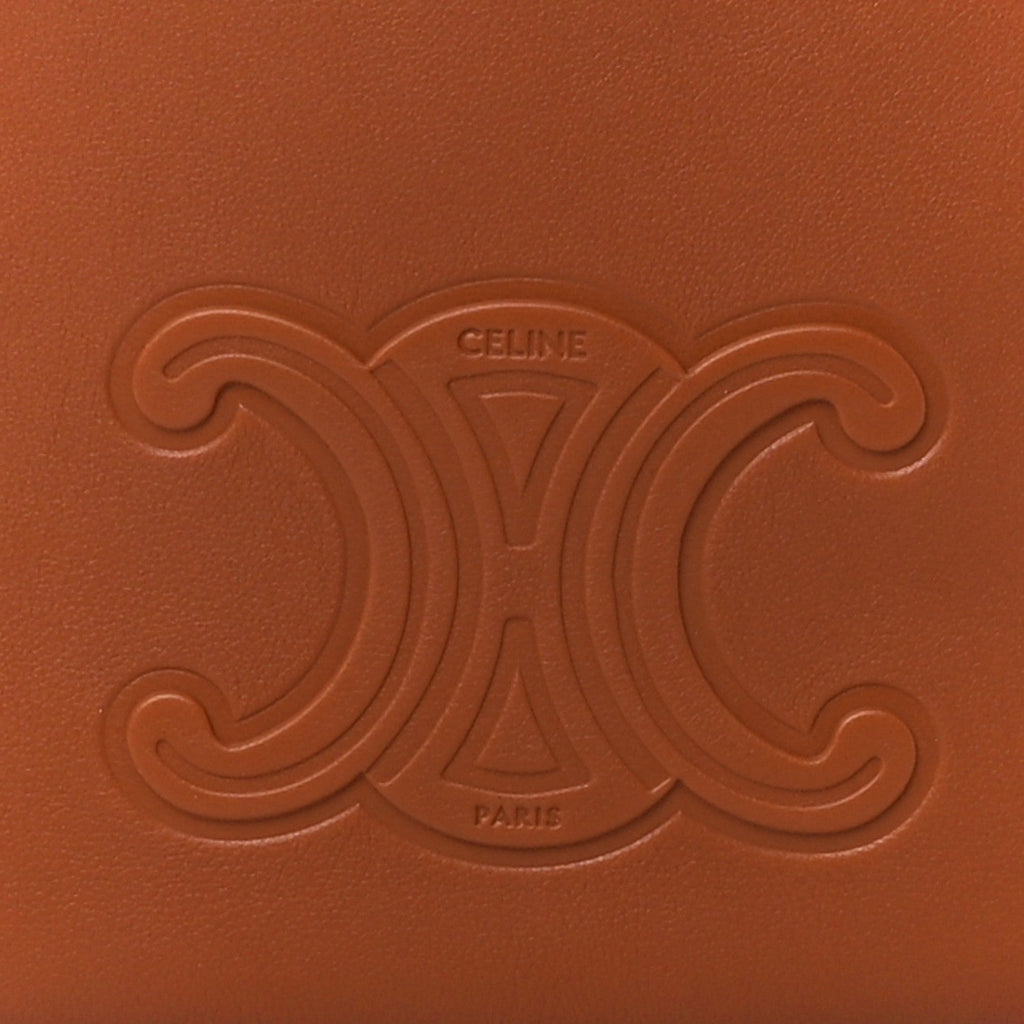 CÉLINE HELOÏSE CUIR TRIOMPH CALFSKIN LEATHER SHOULDER BAG