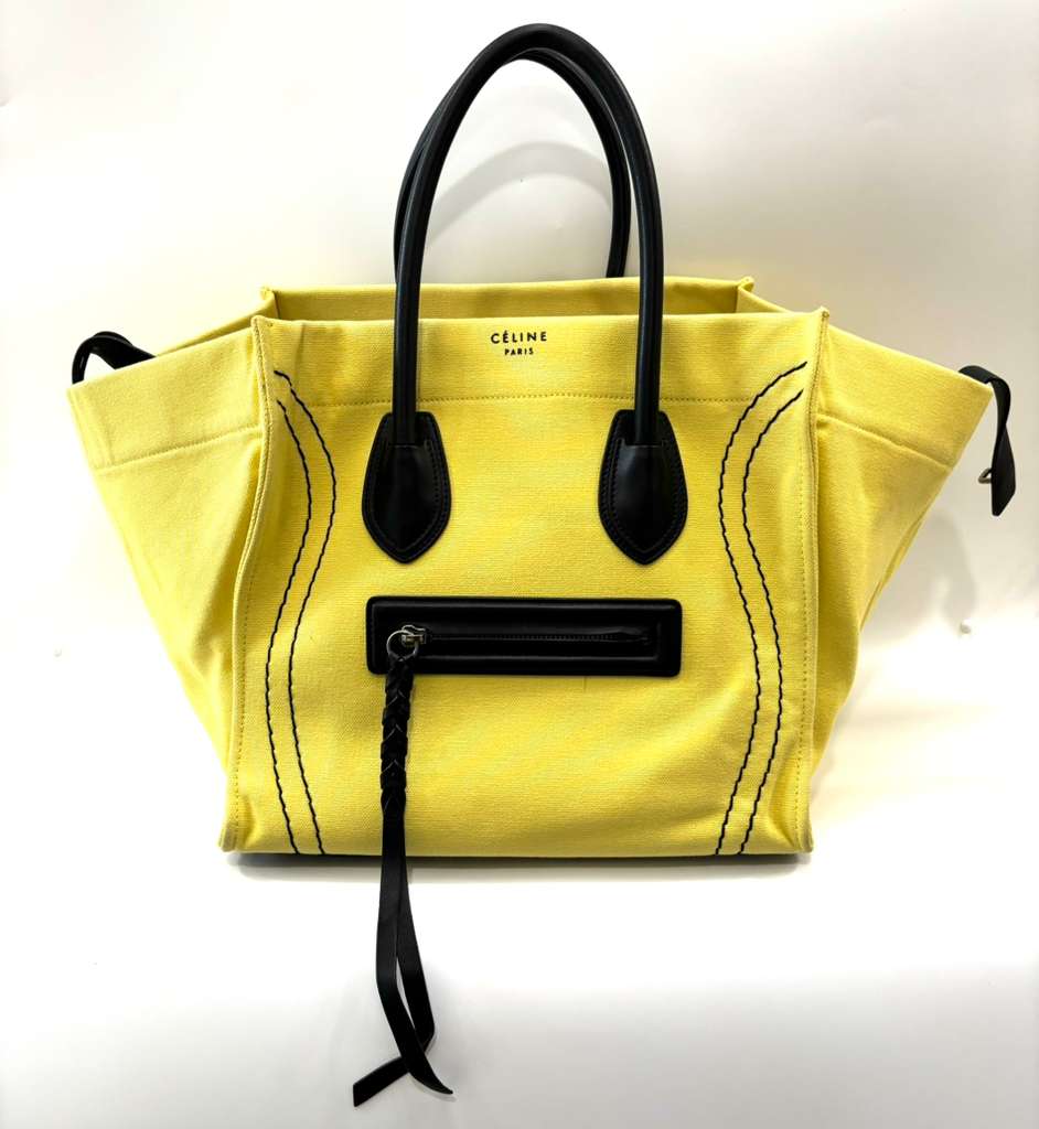 CÉLINE CANVAS PHANTOM MEDIUM TOTE BAG
