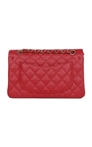 CHANEL 19B CAVIAR LEATHER SMALL CLASSIC DOUBLE FLAP BAG