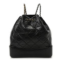 CHANEL AGED CALFSKIN QUILTED LEATHER SMALL GABRIELLE BACKPACK