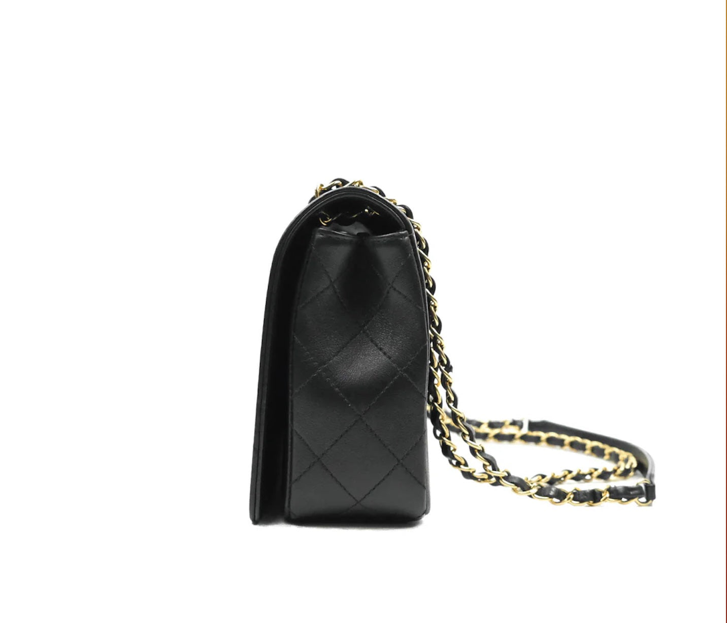 CHANEL CALFSKIN LEATHER MADEMOISELLE FLAP BAG