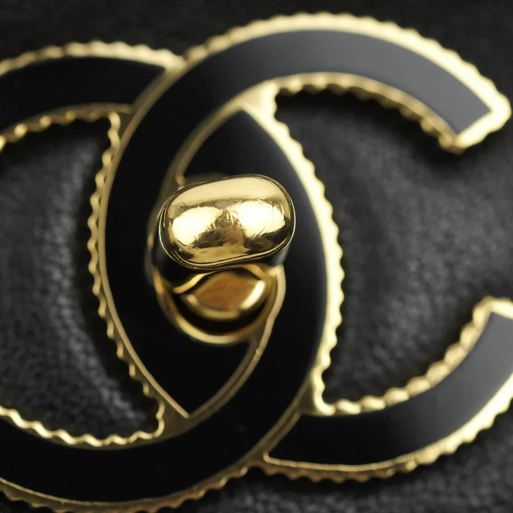CHANEL CALFSKIN LEATHER MADEMOISELLE FLAP BAG