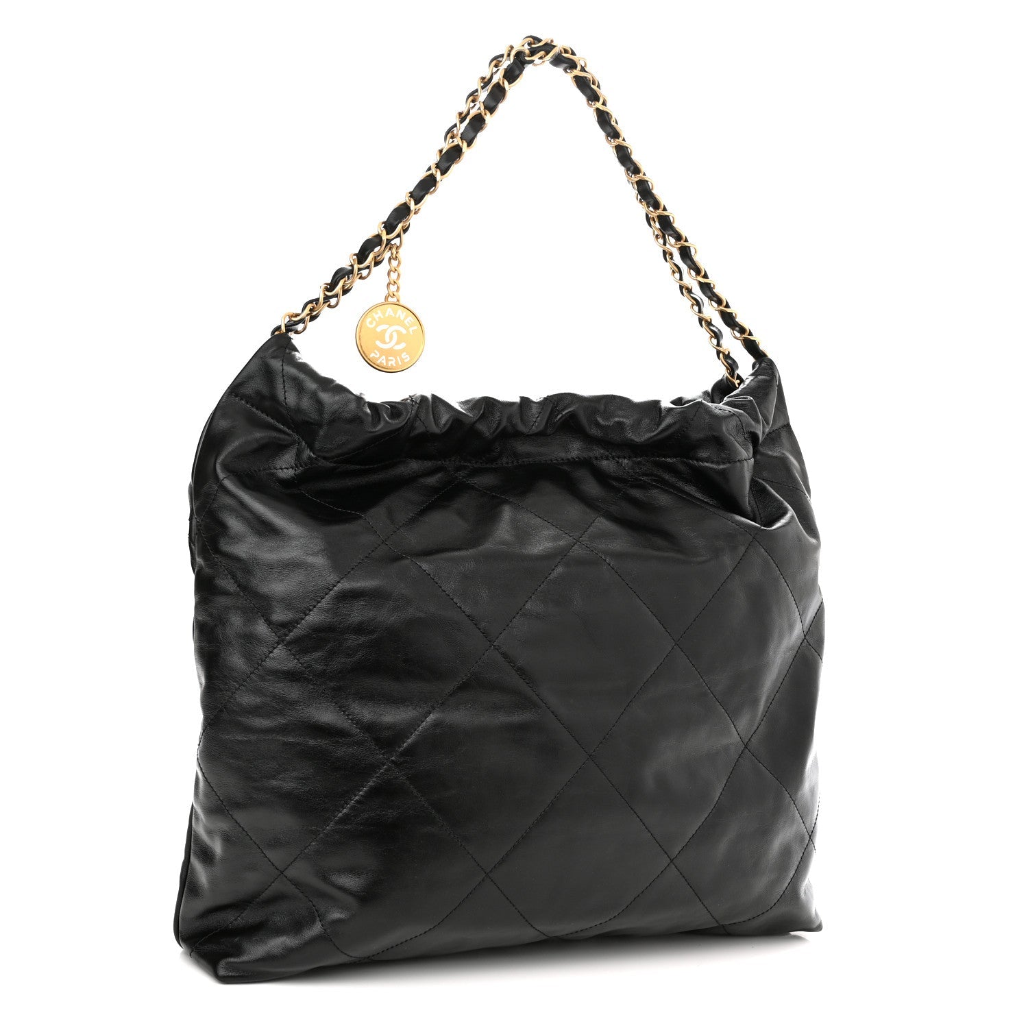 CHANEL CALFSKIN QUILTED CHANEL 22 HOBO BAG