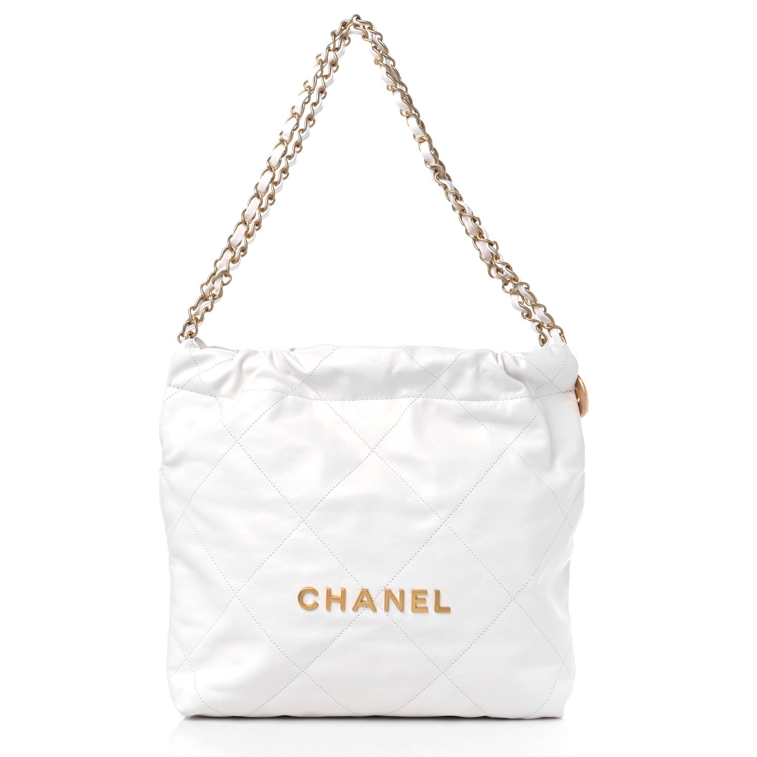 CHANEL CALFSKIN QUILTED SMALL CHANEL 22 HOBO BAG