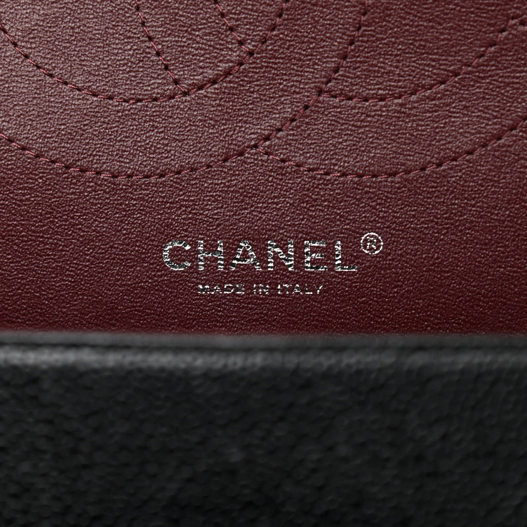CHANEL CAVIAR QUILTED JUMBO DOUBLE FLAP-HS