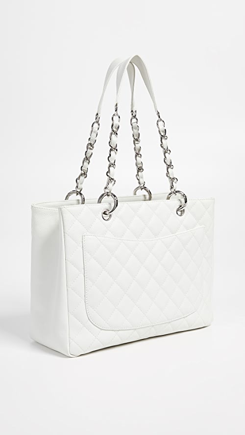 CHANEL CAVIAR QUILTED SHOPPER TOTE BAG